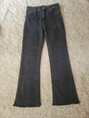 Urban Outfitters BDG Kick Flare Crop High Rise in Black | Size 25